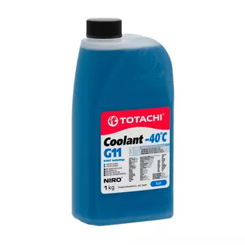 TOTACHI Антифриз NIRO Coolant Blue G11 -40C 1кг