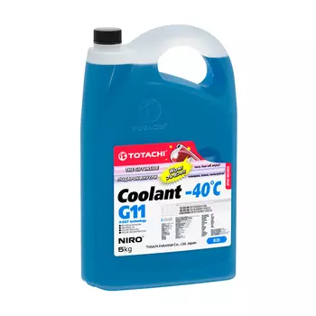TOTACHI Антифриз NIRO Coolant Blue G11 -40C 5кг