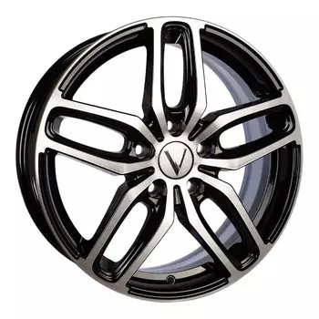 Vektor В199 6.5x17/4*100 D60.1 ET41 Алмаз черный