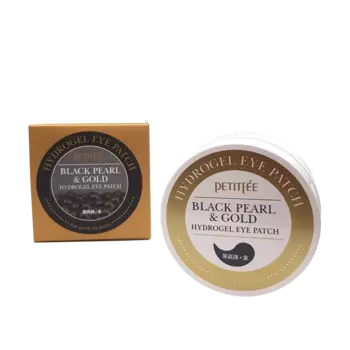 PETITFEE Black Pearl &amp; Gold Hydrogel Eye Patch