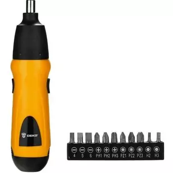 Аккумуляторная отвертка Deko