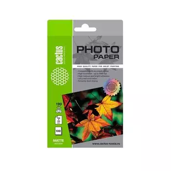 Фотобумага Cactus