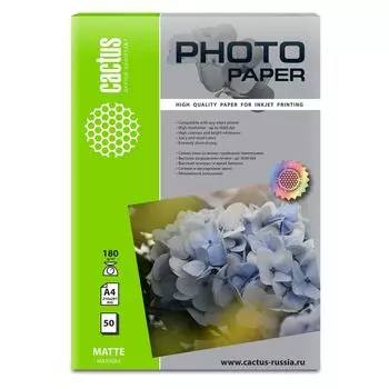 Фотобумага Cactus