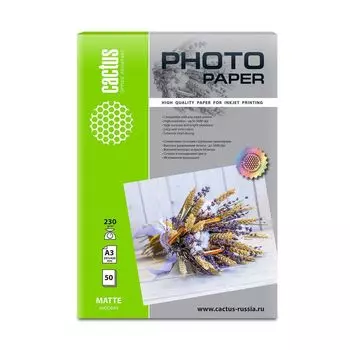 Фотобумага Cactus