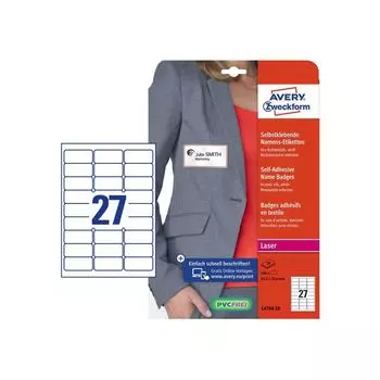 Этикетки Avery Zweckform