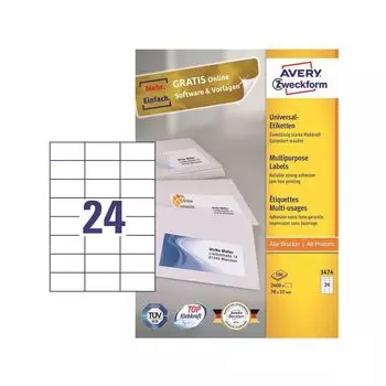 Этикетки Avery Zweckform