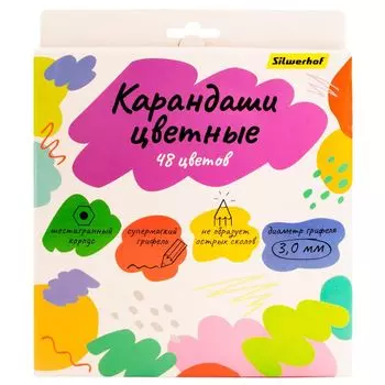 Карандаши цветные Silwerhof