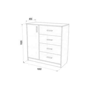 Комод Аквилон