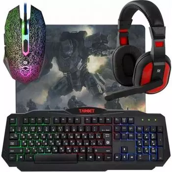 Комплект клавиатура и мышь Defender