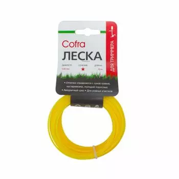 Леска для триммера Cofra