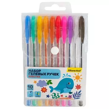 Набор ручек гелевых Silwerhof