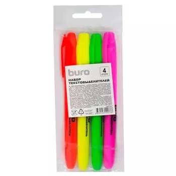 Набор текстовыделителей Buro