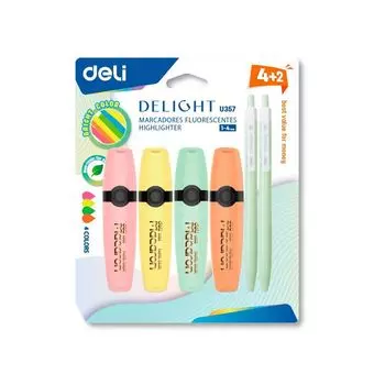 Набор текстовыделителей Deli