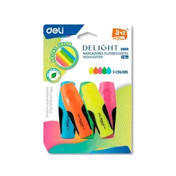 Набор текстовыделителей Deli