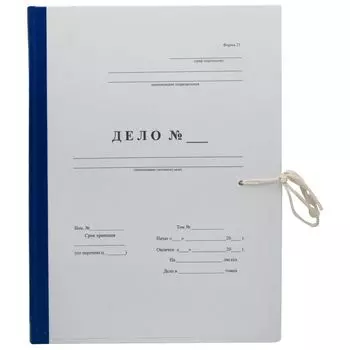 Папка архивная Silwerhof