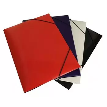 Папка на резинке Бюрократ