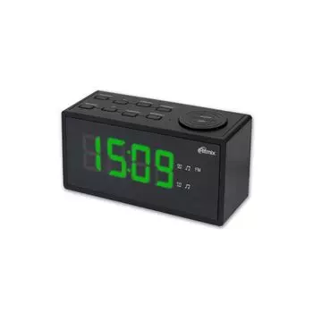 Радиоприемник с часами Ritmix