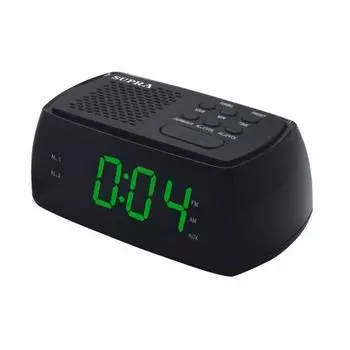 Радиоприемник с часами Supra