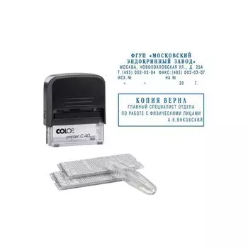 Самонаборный штамп Colop