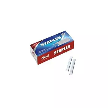 Скобы для степлера Deli