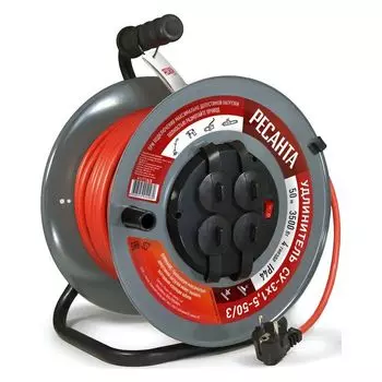 Удлинитель силовой Ресанта