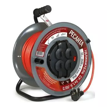 Удлинитель силовой Ресанта