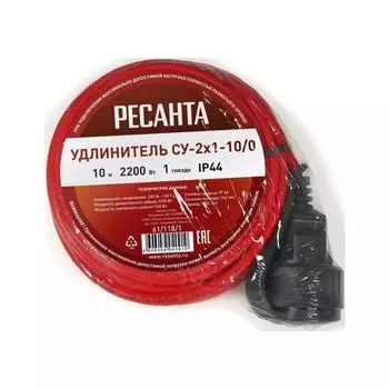 Удлинитель силовой Ресанта