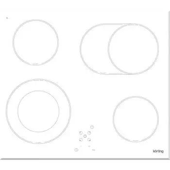Встраиваемая электрическая панель Korting