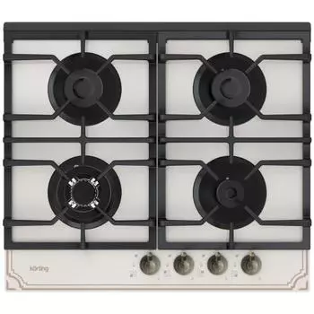 Встраиваемая газовая панель Korting
