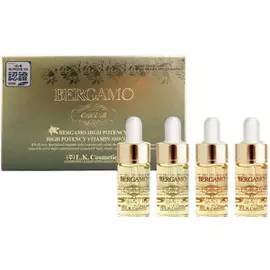 Ампульная сыворотка с экстрактом икры для витаминизации кожи Bergamo