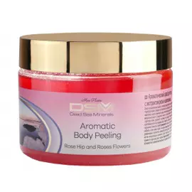 Ароматический скраб для тела с экстрактом розы и шиповника