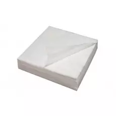 Белая салфетка Спанлейс Стандарт 20*20 см