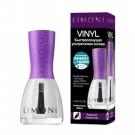 Быстросохнущая ультратонкая основа для лака Fast Dry Base Coat Vinyl