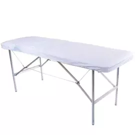 Чехол на кушетку многоразовый 120 г/кв.см ПВХ Белый 210х90 см