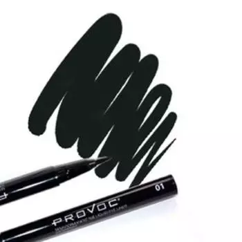 Черный фломастер-подводка для глаз Nib liquid eye liner