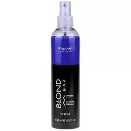 Двухфазная сыворотка для волос с антижелтым эффектом Professional (500 мл)