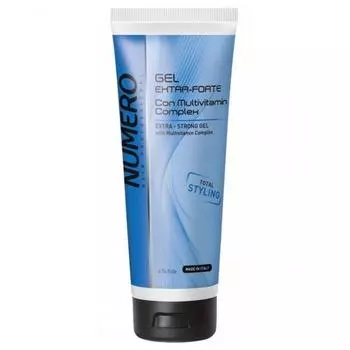 Гель экстра сильной фиксации с мульвитаминным комплексом Numero Styling