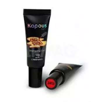 Гель для стемпинга «Crazy story» (2413, csr, Красный, 8 мл)