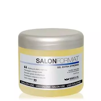 Гель для волос экстрасильной фиксации Салон формат Gel Extra Strong
