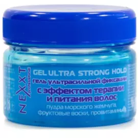 Гель ультрасильной фиксации с эффектом терапии и питания волос