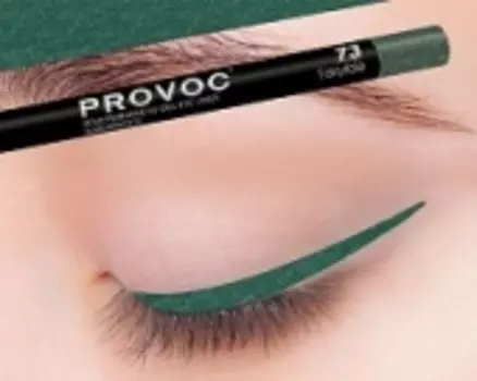 Гелевая подводка в карандаше для глаз gel eye liner (PV0073, 73, Морская волна светлый шиммер, 1 шт, 1 шт)