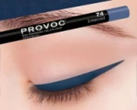 Гелевая подводка в карандаше для глаз gel eye liner (PV0074, 74, Темно-синий, 1 шт, 1 шт)