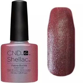 Гелевое покрытие CND Shellac Craft Culture (91255, 91255, 3 мл, Patina Buckle)