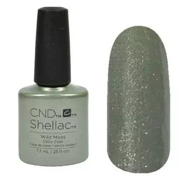 Гелевое покрытие CND Shellac Flora &amp; Fauna (90779, 90779, 3 мл, Wild Moss)