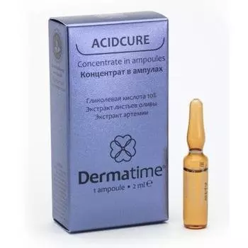 Гликолевая кислота 10% Acidcure Glycolic Acid Concentrate in Ampoules