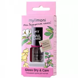 Глянцевая сушка для ногтей Gloss Dry &amp; Care Mylimoni