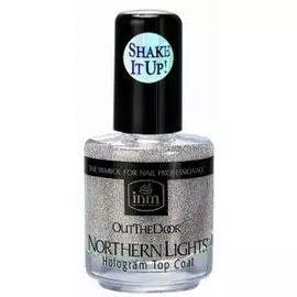 Голографическая сушка-закрепитель лака Серебро Northen Lights Silver