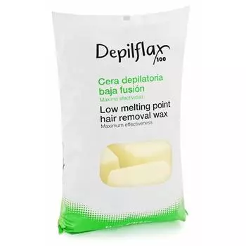 Горячий воск в брикетах Depilflax натуральный