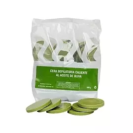 Горячий воск в дисках - с маслом оливы, для сухой кожи