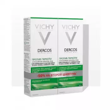 Интенсивный шампунь-уход против перхоти для нормальных и жирных волос